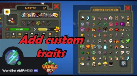 worldbox all traits|How to get ALL TRAITS in Worldbox .